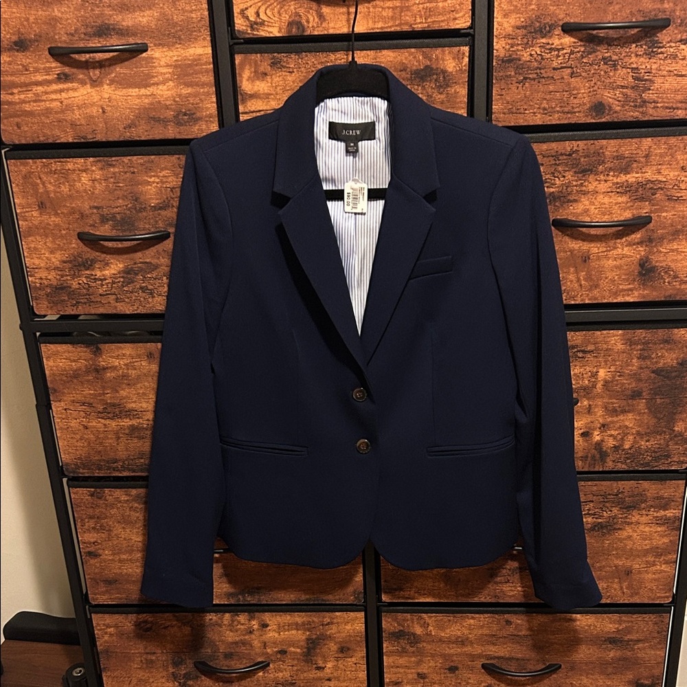 J. Crew Classic Dark Blue Blazer